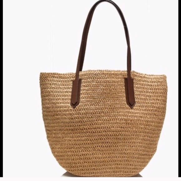 J. Crew Handbags - [J Crew] New Straw Market Tote